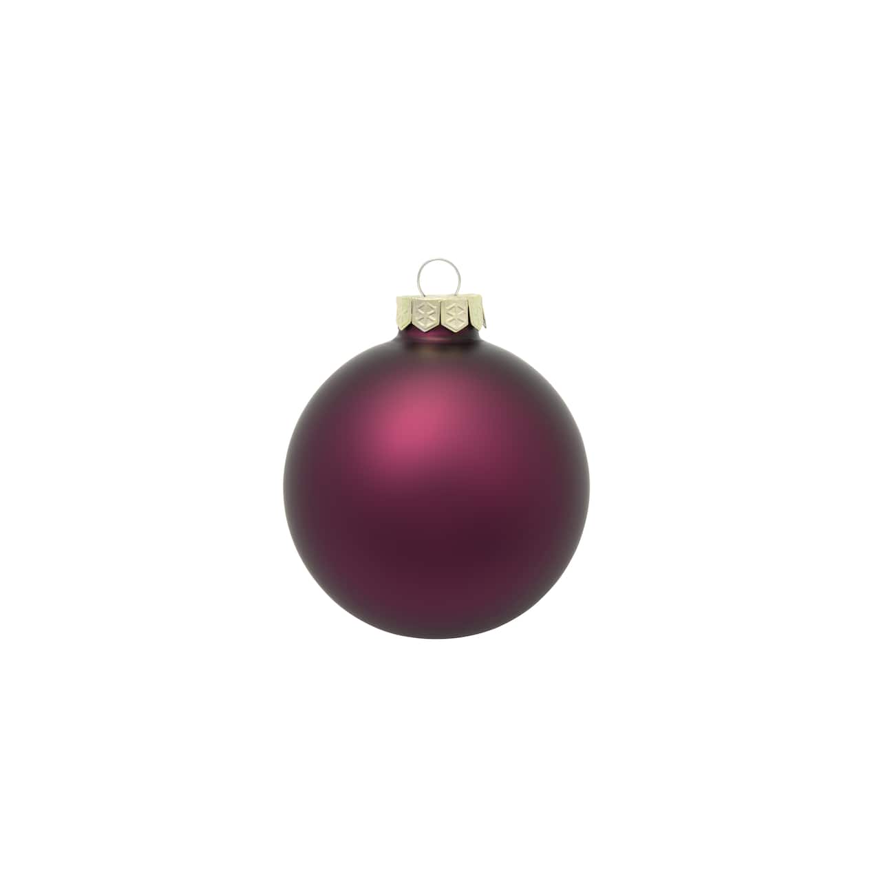 Whitehurst 12ct. 2.75" Matte Glass Ball Ornaments